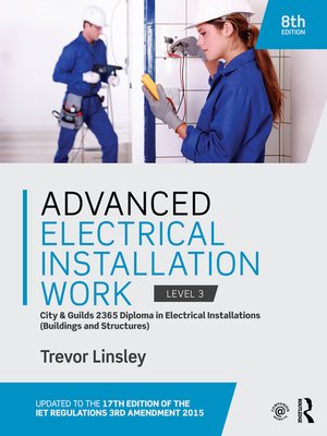 cover image of Advanced Electrical Installation Work 2365 Edition
